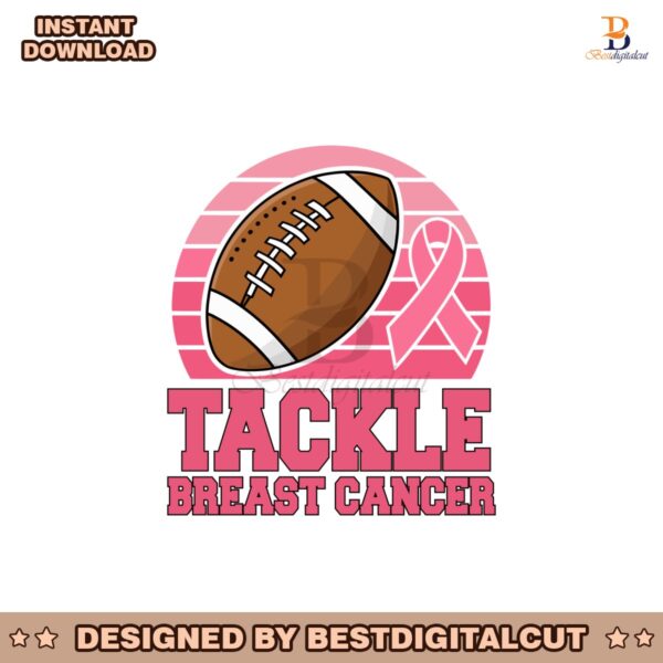 football-lover-tackle-breast-cancer-svg