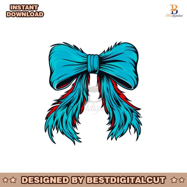 dr-seuss-blue-coquette-bow-national-read-day-svg