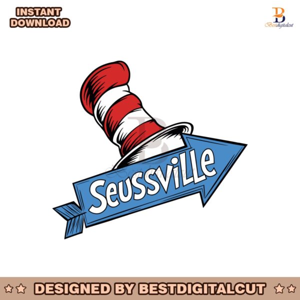 dr-seuss-ville-the-cat-in-the-hat-svg