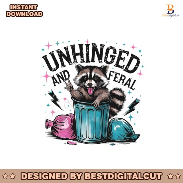 unhinged-and-feral-raccoon-in-trash-sarcastic-png