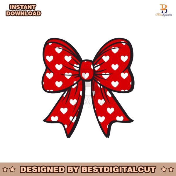 coquette-retro-valentine-bow-heart-design-svg