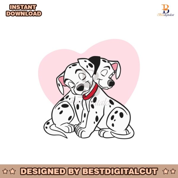 dalmatians-valentine-couple-dog-svg