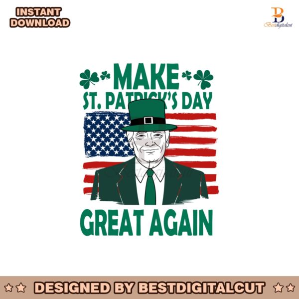 make-st-patricks-day-great-again-trump-president-svg
