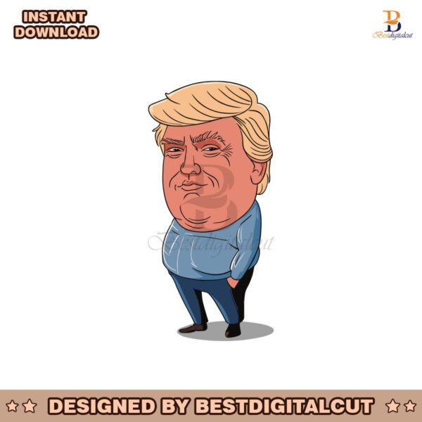 funny-donald-trump-chill-guy-svg-instant-download