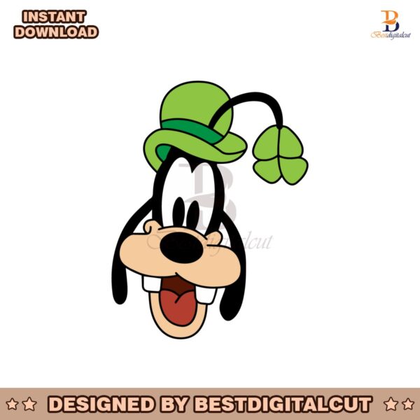 saint-patrick-goofy-disney-svg-instant-download