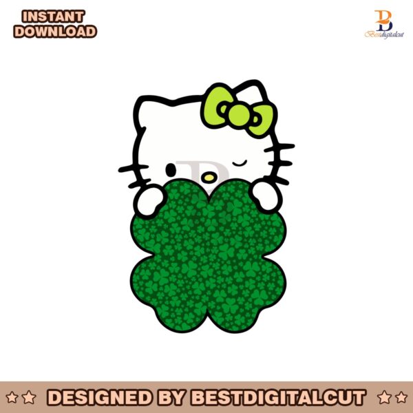 happy-st-patrick-lucky-hello-kitty-svg