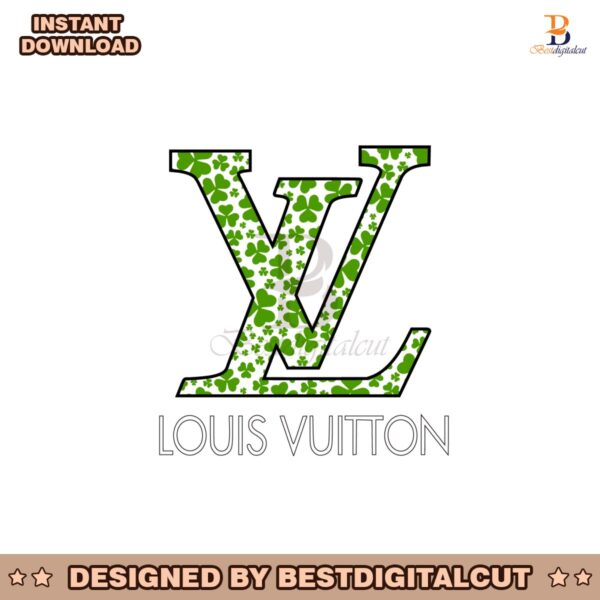 louis-vuitton-st-patrick-fashion-logo-shamrock-svg