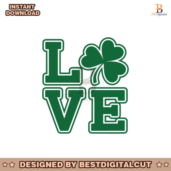 love-irish-shamrock-patricks-day-svg