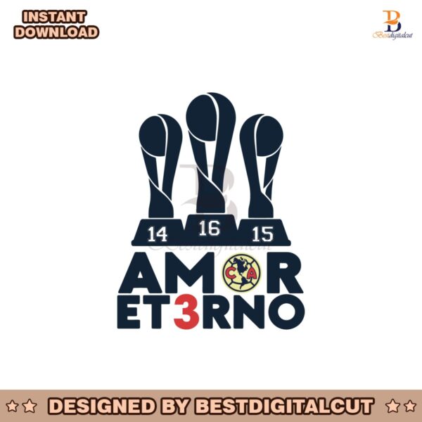 amor-et3rno-tricampeon-america-championship-svg