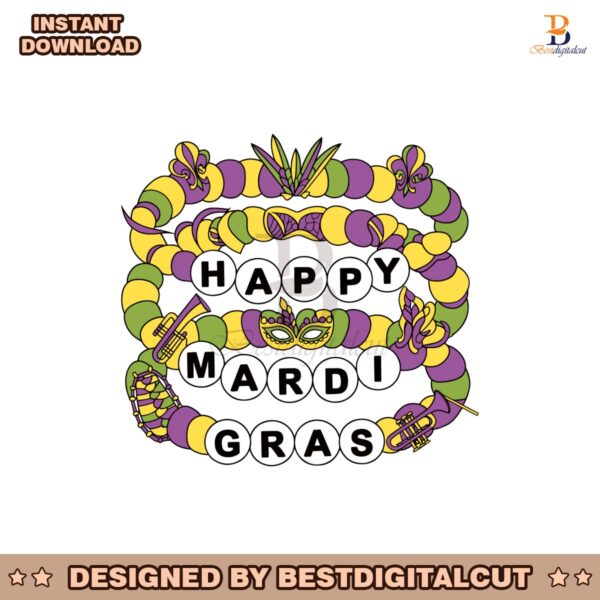 happy-mardi-gras-bracelet-new-orleans-svg