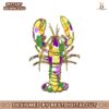 louisiana-crawfish-png-retro-mardi-gras-coquette-png