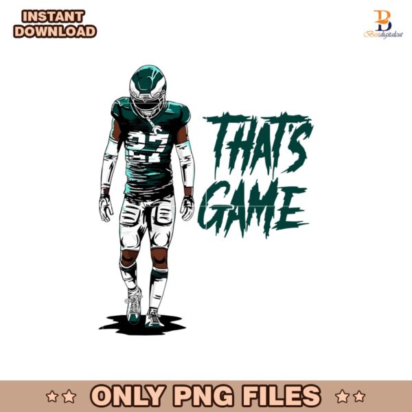 Thats Game Quinyon Mitchell Philadelphia Eagles Png