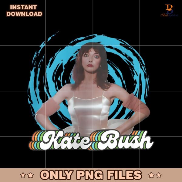80S Retro Vintage Kate Bush PNG