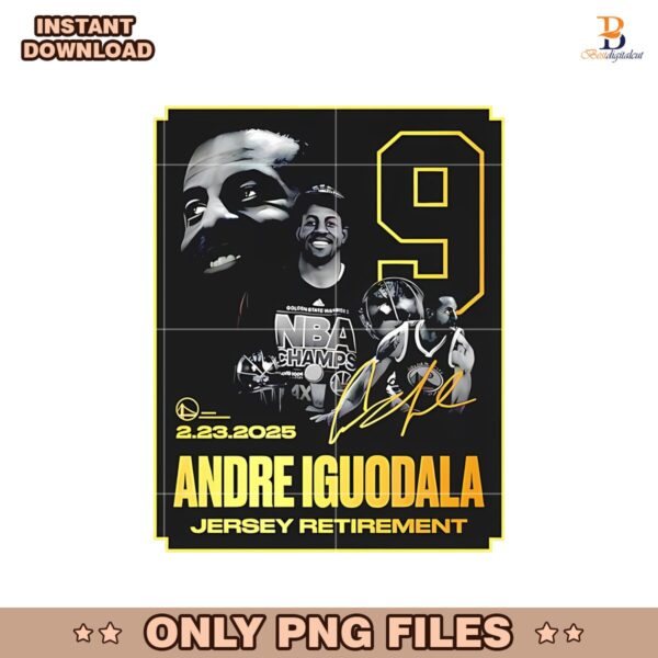 Andre Iguodala Jersey Retirement Basketball NBA Png