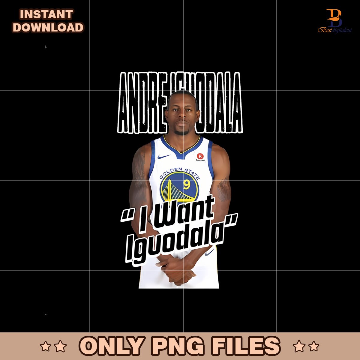 Andre Iguodala NBA I Want Iguodala Golden State Warriors Png