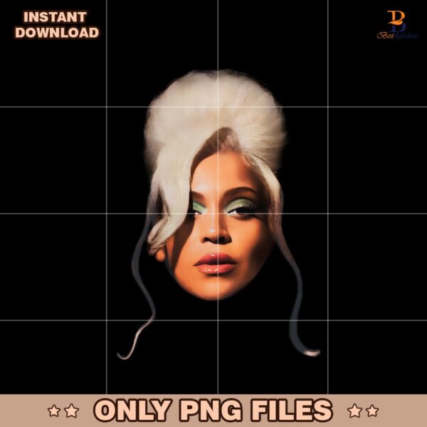 Beyonce Portrait 2025 Cowboy Carter Music Tour PNG