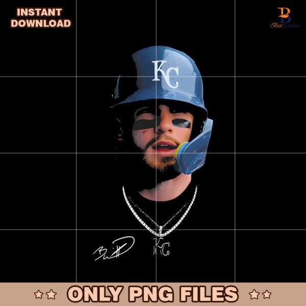 Bobby Witt Jr Kansas City Royals Baseball All Star PNG