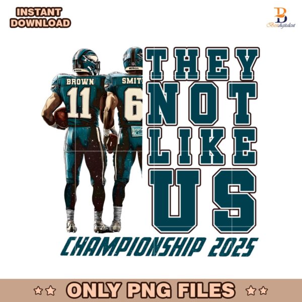 Brown And Smith They Not Like Us Championship 2025 PNG