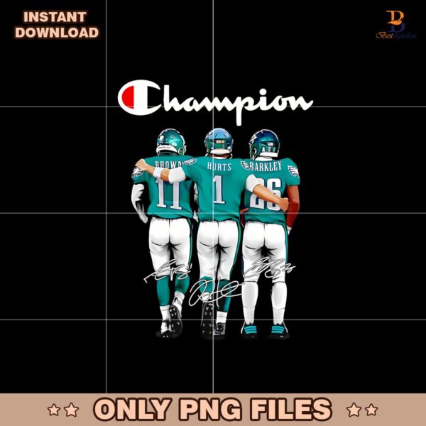 Champion Philadelphia Eagles Jalen Hurts Signatures Png