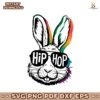 Colorfull Rainbowl Easter Bunny Hip Hop Sunglasses SVG