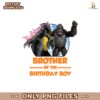 Custom Godzilla x Kong Birthday Boy PNG