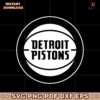 Detroit Pistons Logo Basketball St Patricks Day SVG