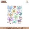 Disney Princess Coquette Bows Watercolor Disneyland Png