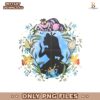 Floral Disney Alice In Wonderland Silhouette PNG
