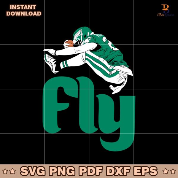 Fly Eagles Fly Saquon Barkley Philadelphia Eagles SVG