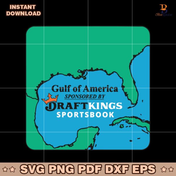 Gulf Of America Sponsored By Draft Kings Sportbook SVG