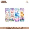 Happy Easter Bunny Coquette Floral Spring Watercolor Png