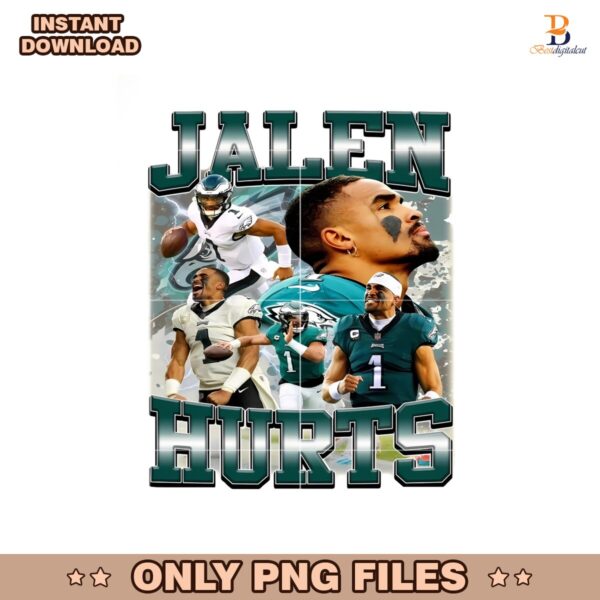 Jalen Hurts Philadelphia Eagles Number One Player Png