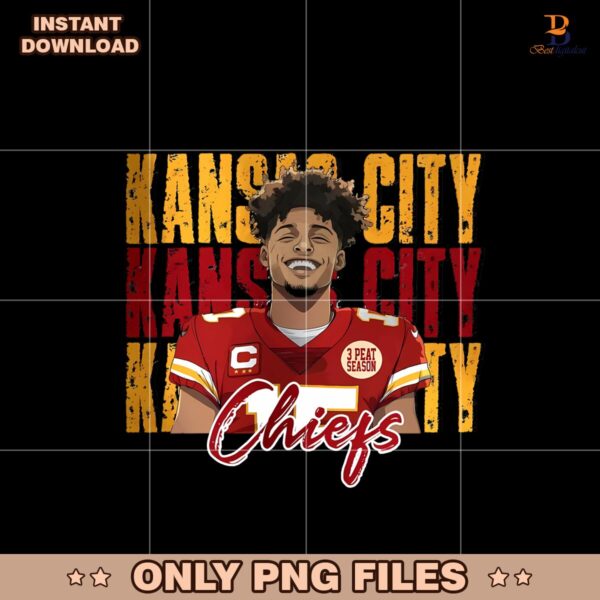 Kansas City Patrick Mahomes Lets Go Chiefs PNG