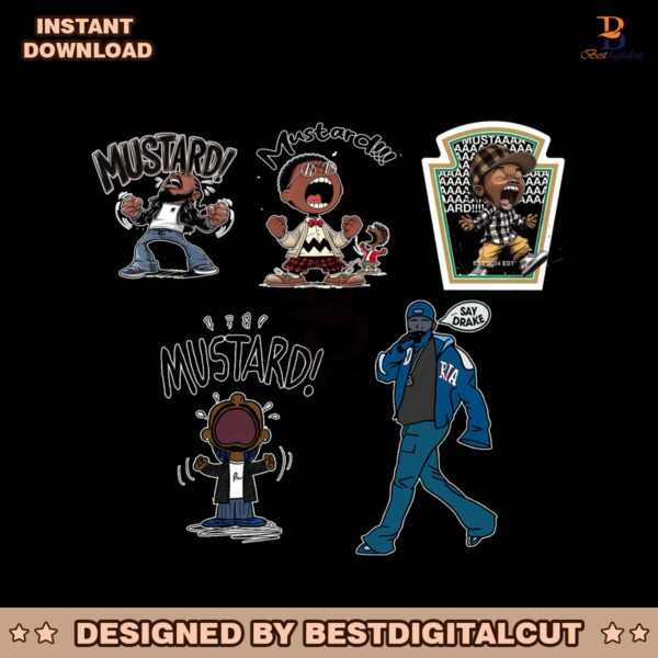 Kendrick Lamar Mustard Halftime Show Png Bundle