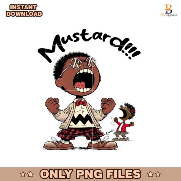 Kendrick Lamar Mustard Meme GNX Album Sticker Png