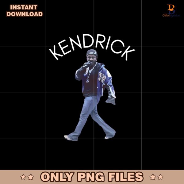 Kendrick Lamar Super Bowl LIX Halftime Show Png