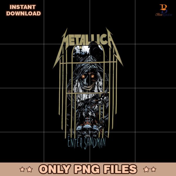 Metalica Enter Sandman Pinball Art PNG