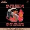 My Girl Must Be Into Bestiality Michael Jordan Funny Meme PNG