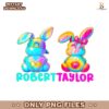 Personalized Kid Name Easter Bunny For Boy And Girl PNG
