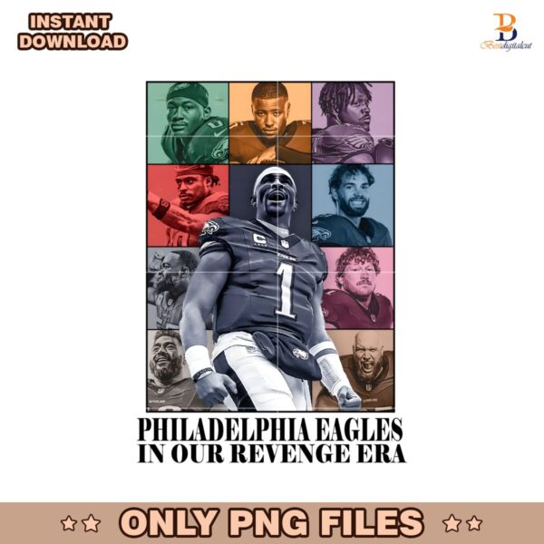 Philadelphia Eagles In Our Revenge Era Super Bowl LIX PNG