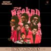 Retro 90S The Weeknd After Hours PNG