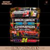 Retro Back To Back Daytona 500 Champion 24 William Byron PNG