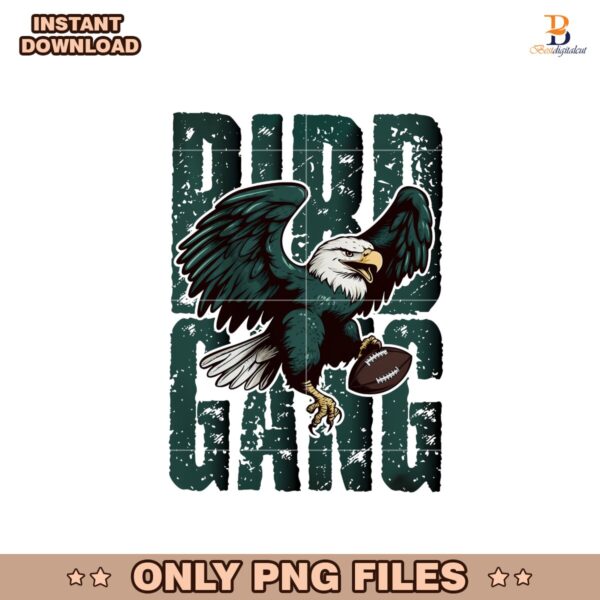 Retro Bird Gang Philadelphia Eagle Philly Football Png