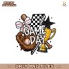 Retro Checkered Baseball Coquette Bow Mlb Png