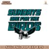 Retro Sundays Are For The Birds Super Bowl Champions Trophy SVG
