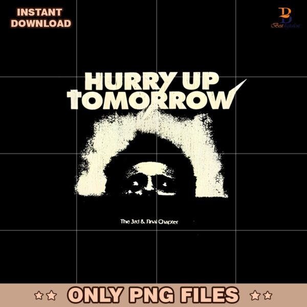 Retro The Weeknd Hurry Up Tomorrow The 3Rd And Final Chapter PNG
