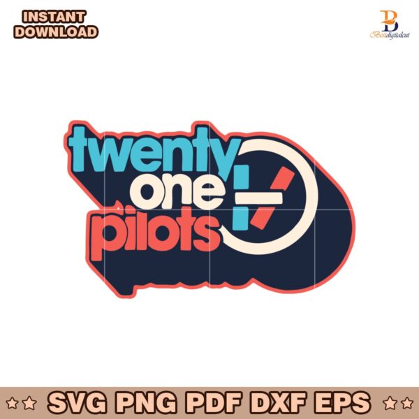 Retro Twenty One Pilots Logo SVG