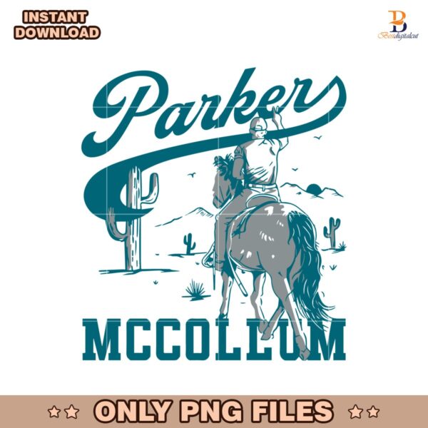 Retro Vintage Rodeo Parker Mccollum Western Country Music PNG