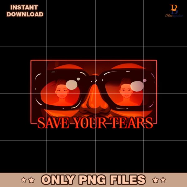 Save Your Tears The Weeknd PNG