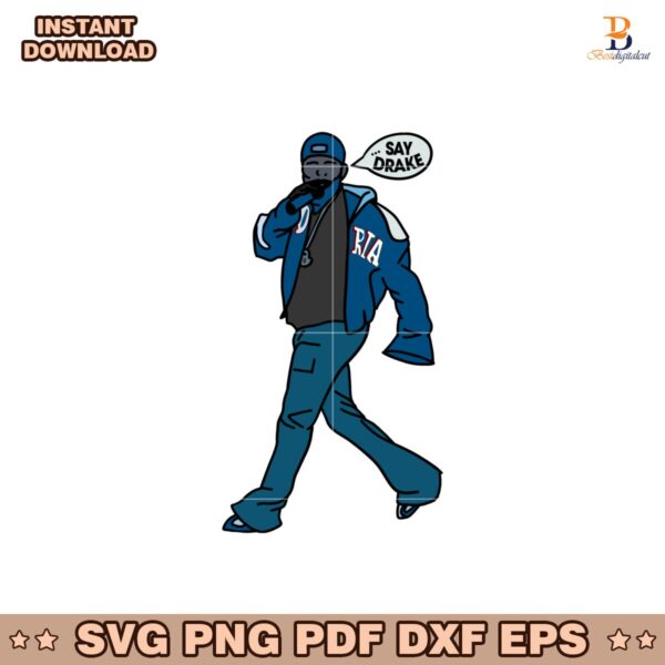 Say Drake Kendrick Lamar Super Bowl Halftime Show Svg